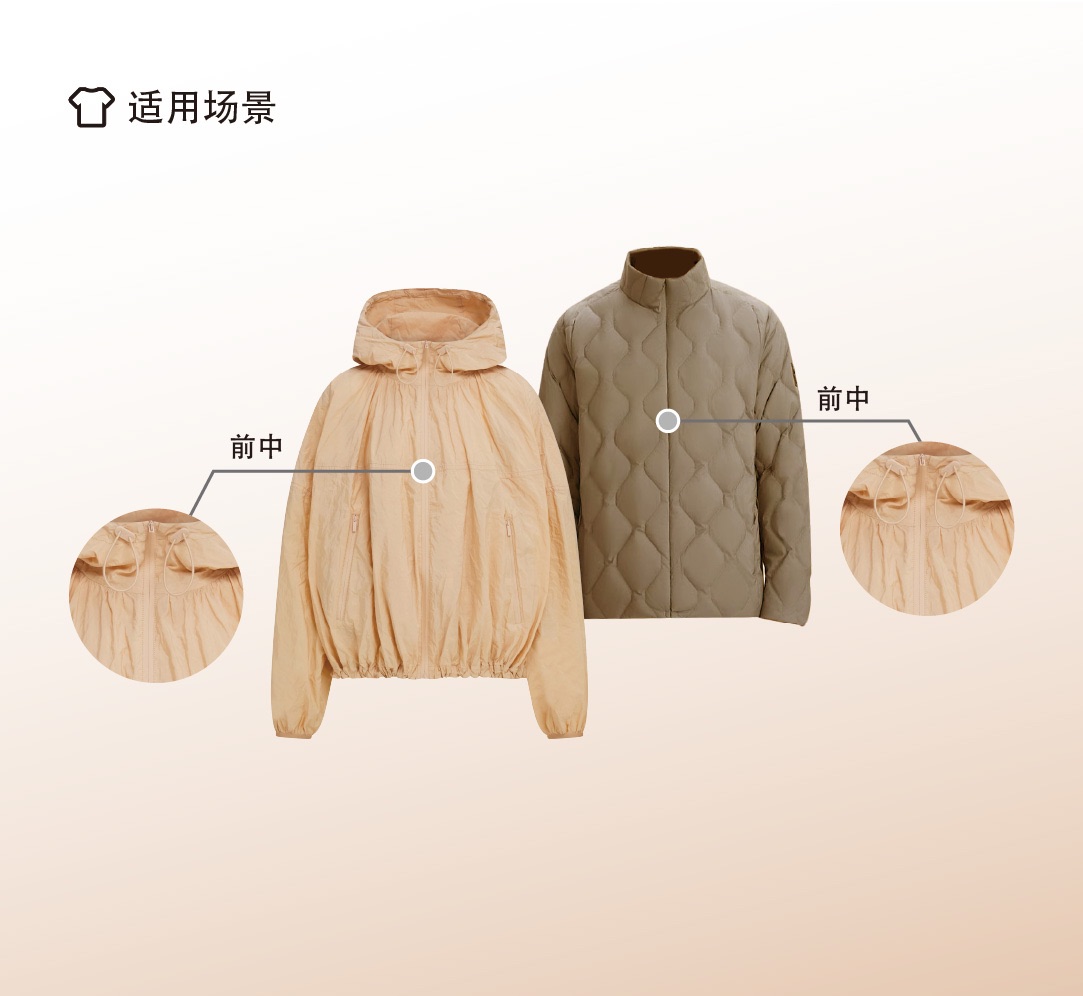 5号尼龙隐形开尾拉链（图 4）