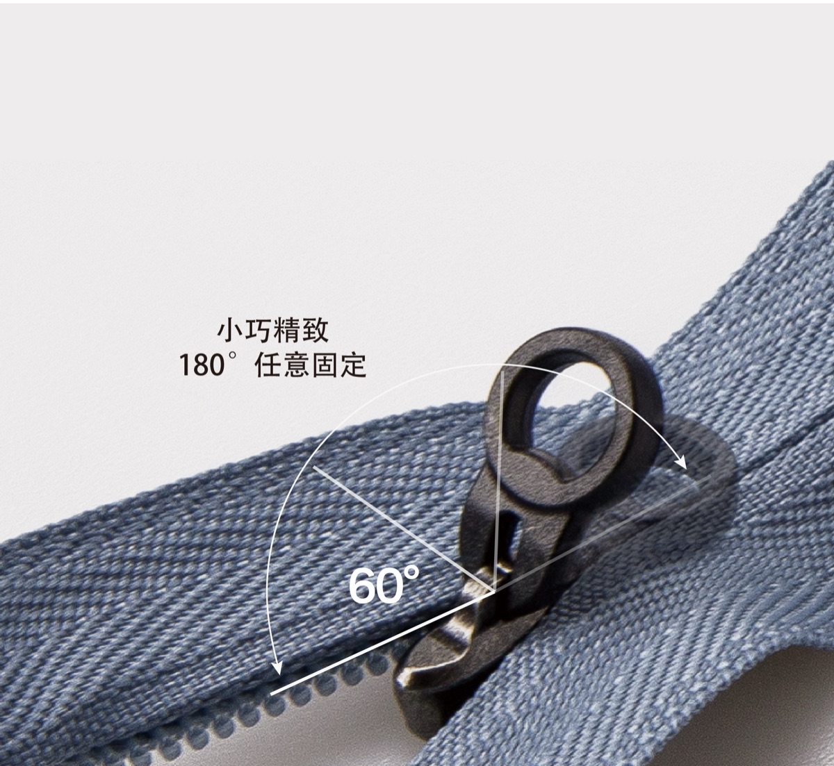 CONCEAL® 专用STAYDOWN拉头（图 2）